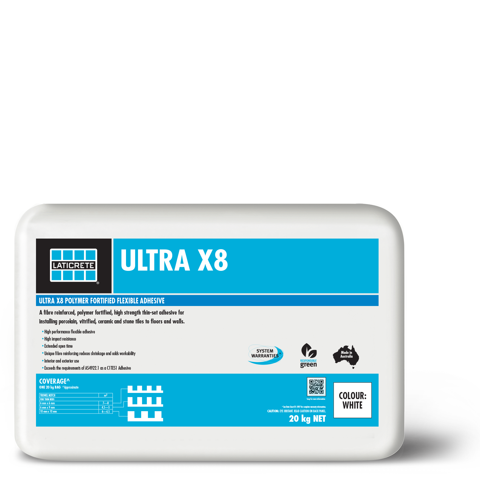 Ultra X8 Polymer Fortified Flexible Adhesive