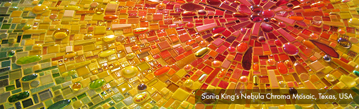 PERMACOLOR® Select AnyColor™ – Mosaik „Nebula Chroma“ von Sonia King