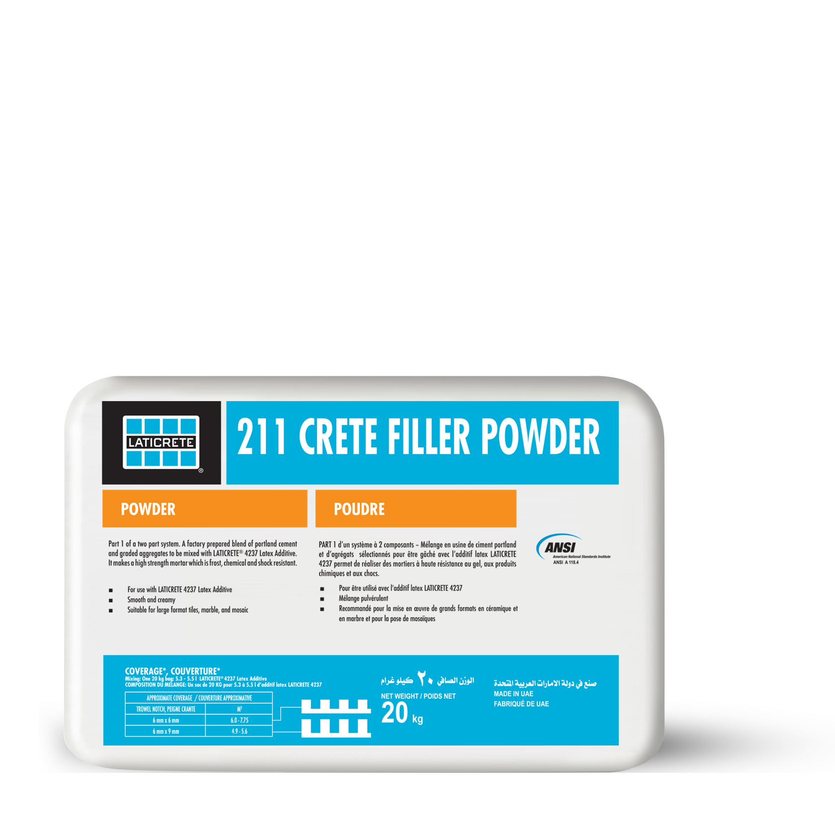 211 Crete Filler Powder